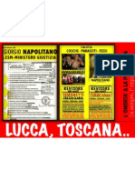 LUCCA, TOSCANA..ITALIETTA: COSCHE - PARASSITI - FESSI  !