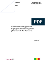 Guide Methodologique Sur La Programmation Budgetaire Pluriannuelle Des Depenses