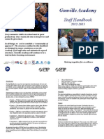 Staff Handbook 2012-2013