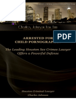 Arrested For Child Pornography? The Leading Houston Sex Crimes Lawyer Offers A Powerful Defense