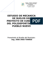 Mecanica de Suelos Pueblo Nuevo