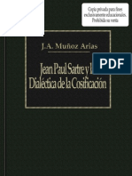 Arias Muñoz., Jose A. - Jean Paul Sartre y la Dialectica de la Cosificacion