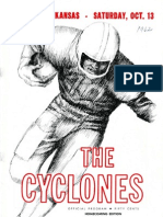 1962 Homecoming Football Program