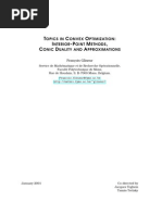 PhD Glineur Topics in Convex Optimization