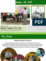 Special Familes Fun Fest 2013 Event Information
