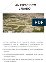 Plan Especifico Urbano