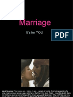 Marriage: It's For YOU