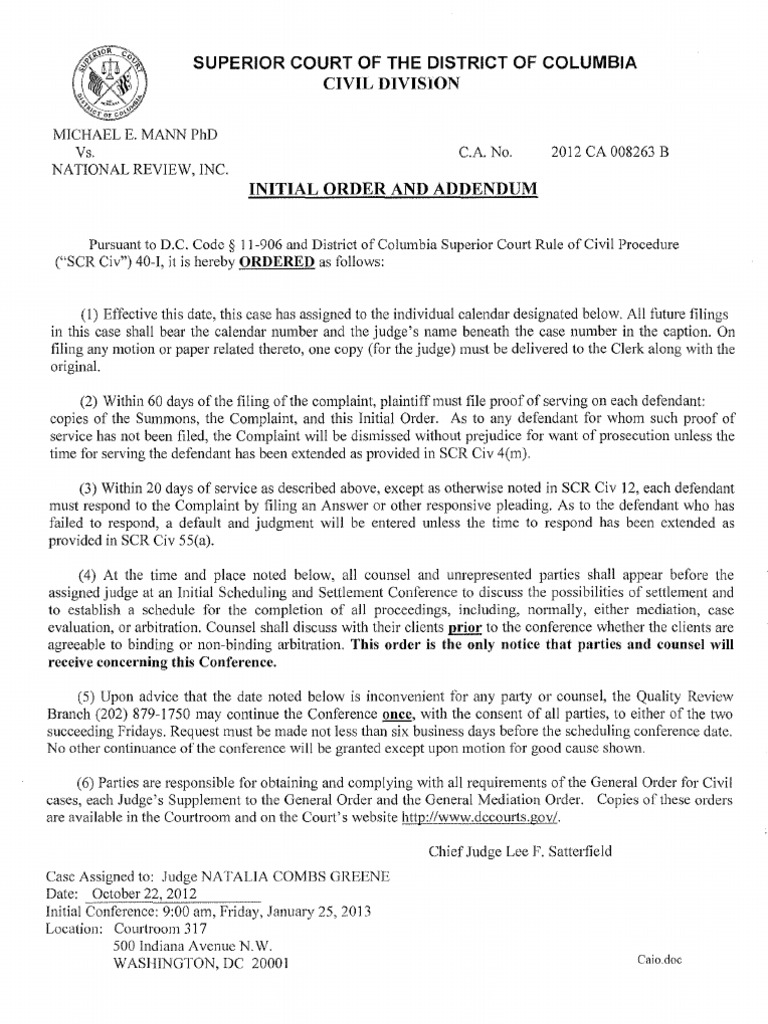 Example of summons and complaint picture