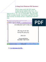 Hướng Dẫn Sử Dụng Foxit Phantom PDF Business