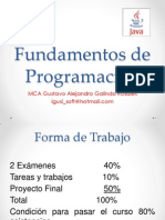 Fundamentos Programacion Java unidad 1y2