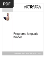 Programa de Lenguaje KINDER Fundacion ASTORECA