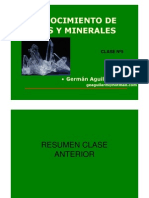Reconocimiento de Rocas y Minerales - Clase 1.