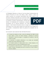 1guia de Lectura Sobre Los Escritos Pedagogicos de Don Bosco