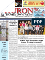 Huron Hometown News - October 25, 2012