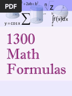 1300 Math Formulas a Svirin