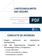 Uso Seguro Nuevos Anticoagulantes