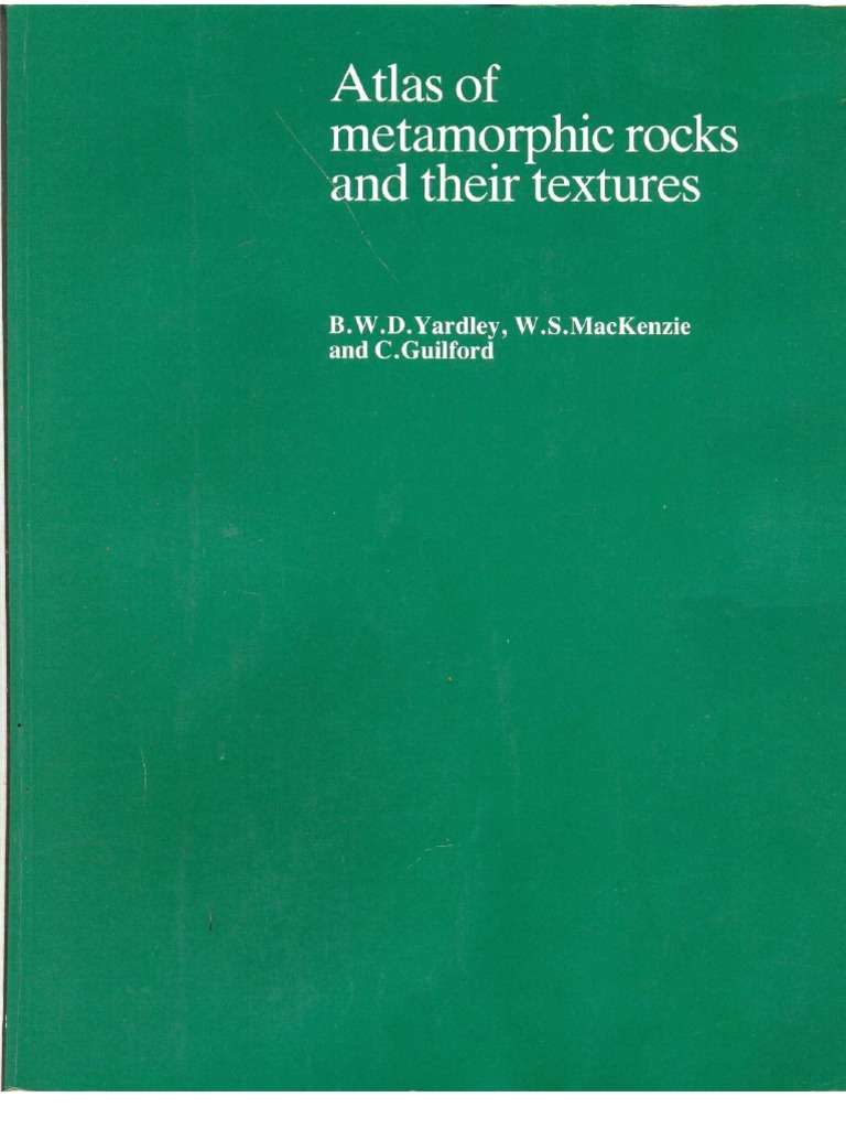 Atlas of Metamorphic Rocks | PDF