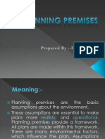 Planning Premises