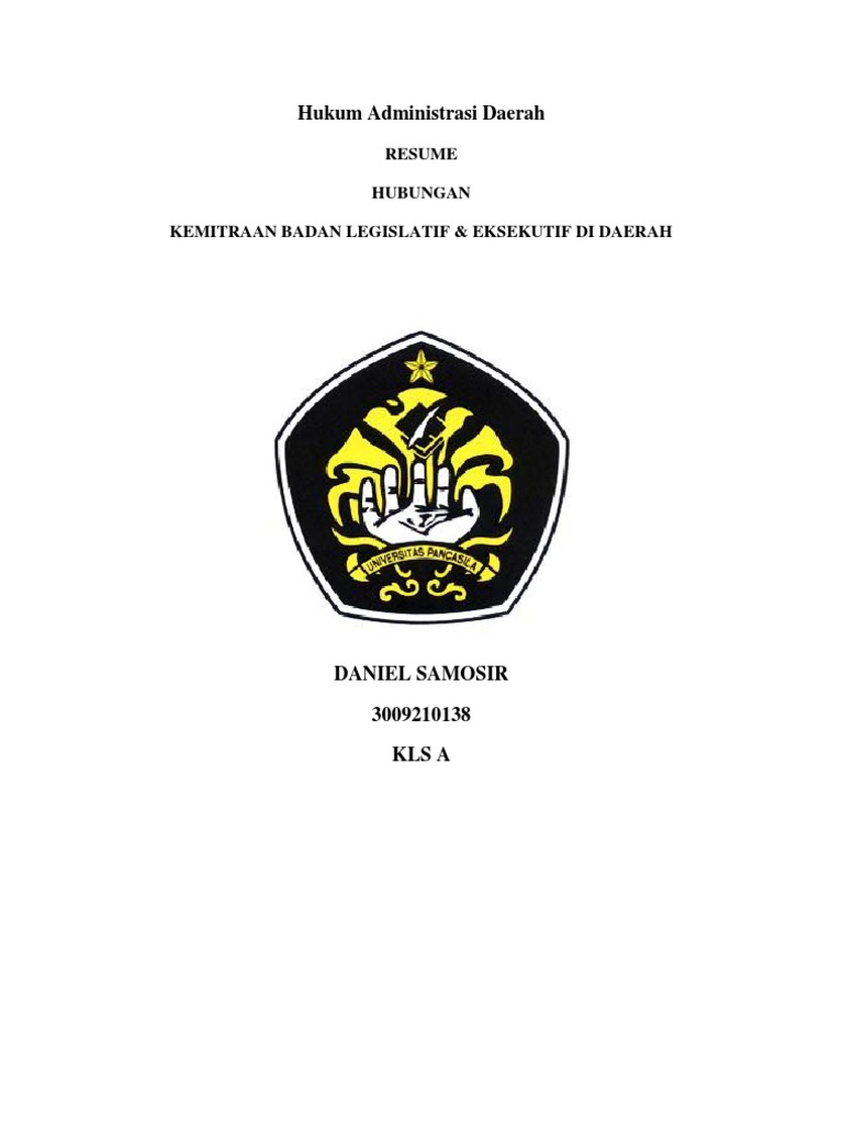 RESUME Hukum Administrasi Daerah