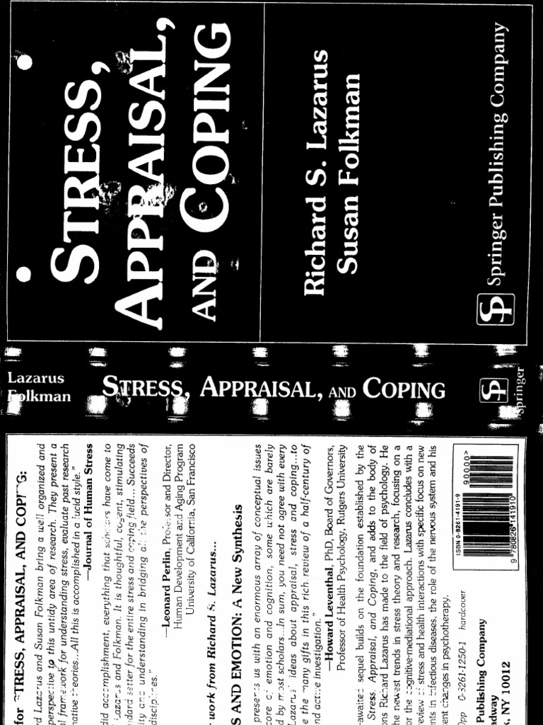 Lazarus &amp Folkman - Stress, Appraisal &amp Coping | PDF
