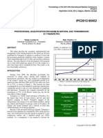 Professional Qualification Program in Natural Gas Transmission at Transpetro