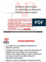 El Tratamiento Quirurgico Temprano de La Ciatica Es Superior Al Conservador