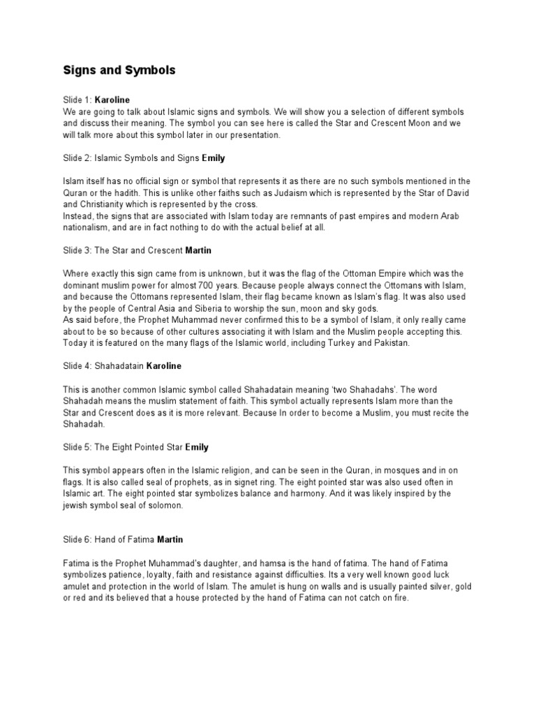 Signs And Symbols Abrahamic Religions Monotheistic Religions