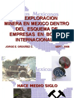 Exploración Minera Bajo El Esquema de To en Bolsa