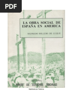  La Obra Social de Espana en America - Sigfredo Hillers de Luque