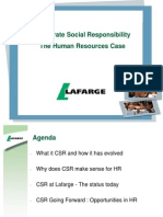 Corporate Social Responsibility The Human Resources Case