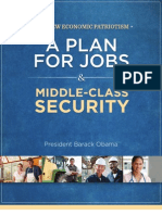 Obama's Second Term Plan, aka Jobs Plan Booklet