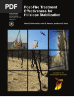 Download Post-Fire Treatment Effectiveness for Hillslope Stabilization by Joint Fire Science Program SN111249823 doc pdf