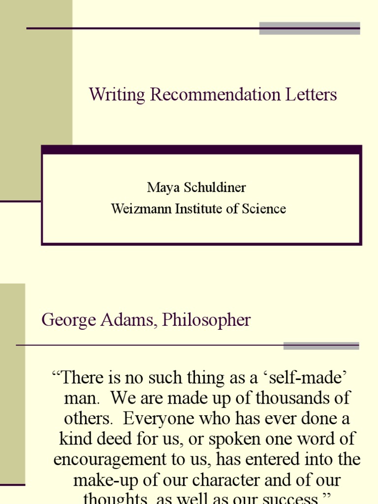 Writing Helpful Letters PDF Integrity Intellectual