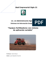 Fertilizadoras Con Dosis Variable - Juan Fournier (AAG194)