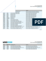 Ofqual Accredited Qualifications: Ofqual No. EDI Qualification Code LCCI Qualification Title Ofqual Title