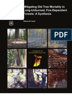 Mitigating Old Tree Mortality in Long-Unburned,Fire-Dependent Forests