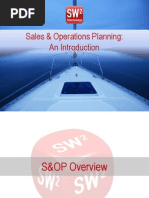 SIOP Process Overview and Steps | PDF | Inventory | Business Process
