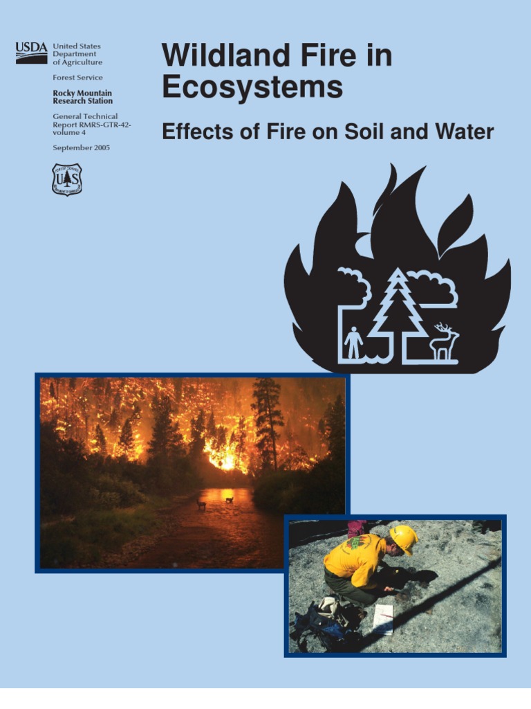 Fire Effects on Soil and Water Wildfire Soil