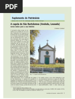 A capela de São Bartolomeu (Aveleda, Lousada)