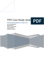 TNT Case Study - Marketing Intelligence