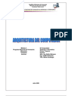 Modulo I Arquitectura Del Computador