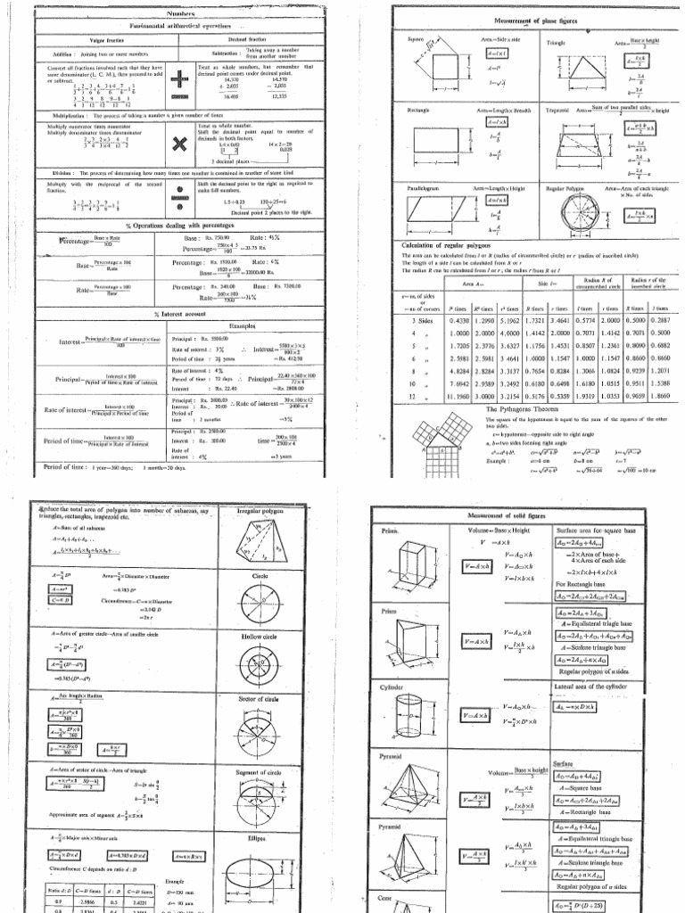 Westerman Table | PDF