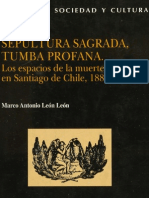 Sepultura Sagrada, Tumba Profana - Marco León