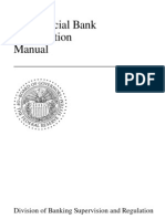 Commercial Bank Examination Manual: Division of Banking Supervision and Regulation