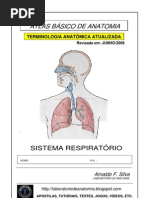 Apostila Anatomia - Sistema Respiratório