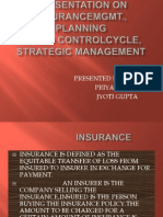 Presentation On Insurance Mgmt.