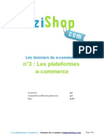 Dossier Wizishop Plateforme Ecommerce