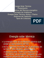 energía solar térmica