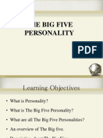 The Big 5 Personality