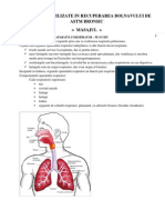 Proceduri Utilizate in Recuperarea Bolnavului de Astm Bronsic